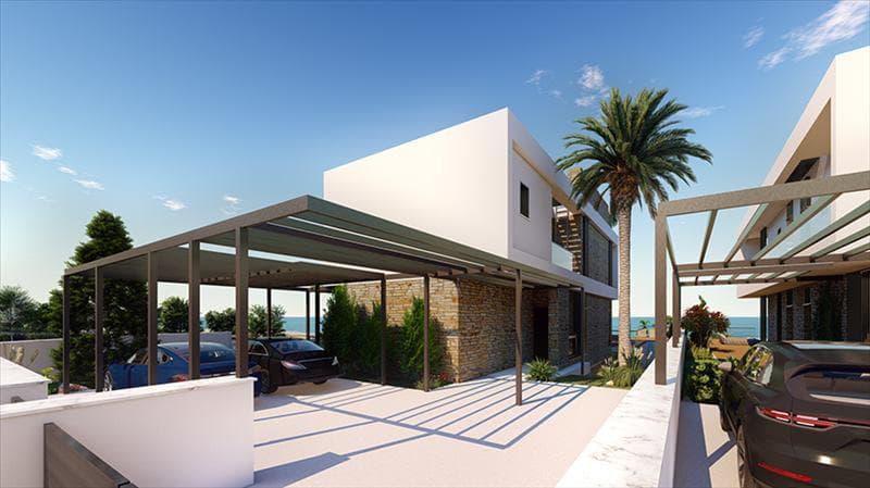New complex of villas on the first sea line, Paphos, Cyprus — photo 1