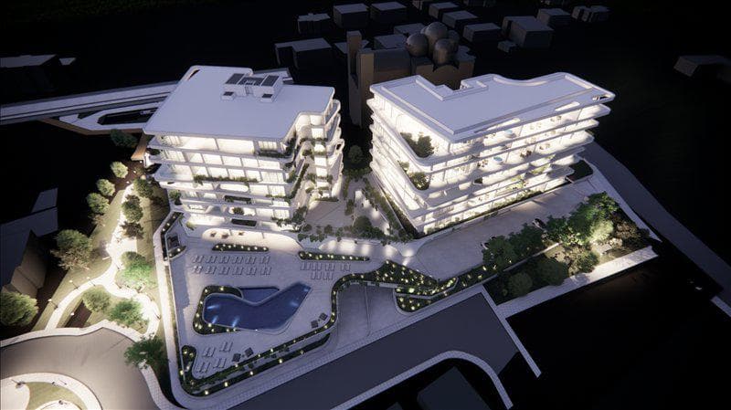 New residence with a swimming pool in the heart of Paphos, Cyprus — photo 1