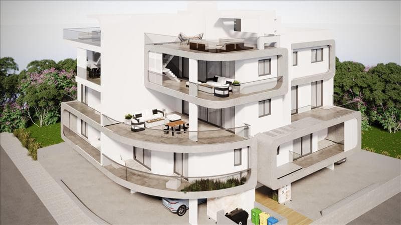New residence with a picturesque view near a highway, Aradippou, Cyprus — photo 1