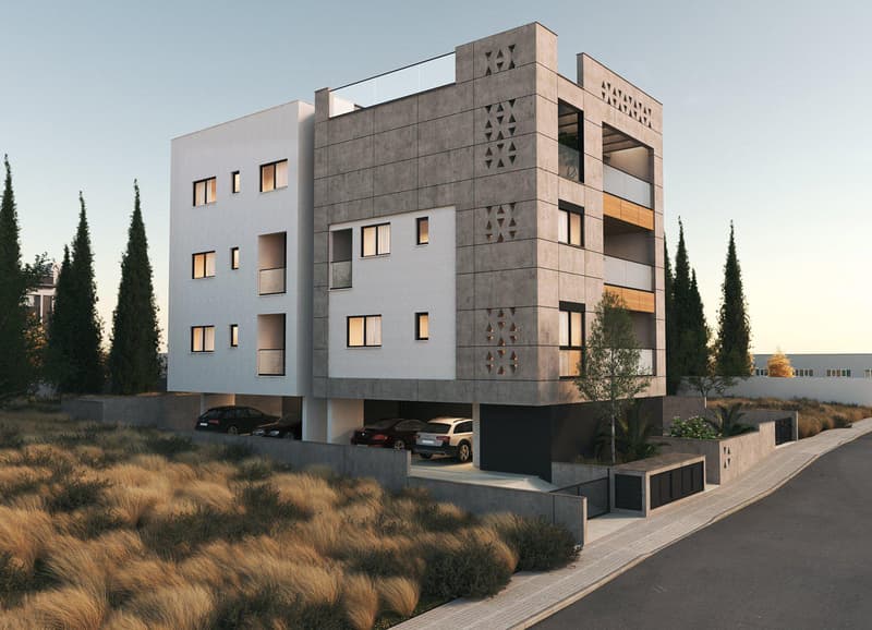 New residence with a covered parking, Mesa Geitonia, Cyprus — photo 1