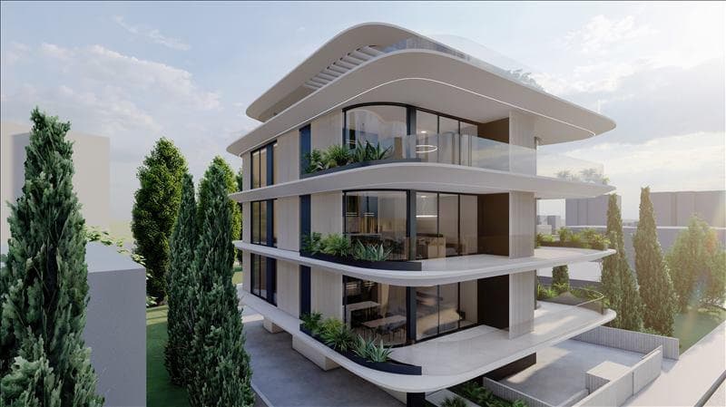 New residence with a parking close to the beach, Geroskipou, Cyprus — photo 1