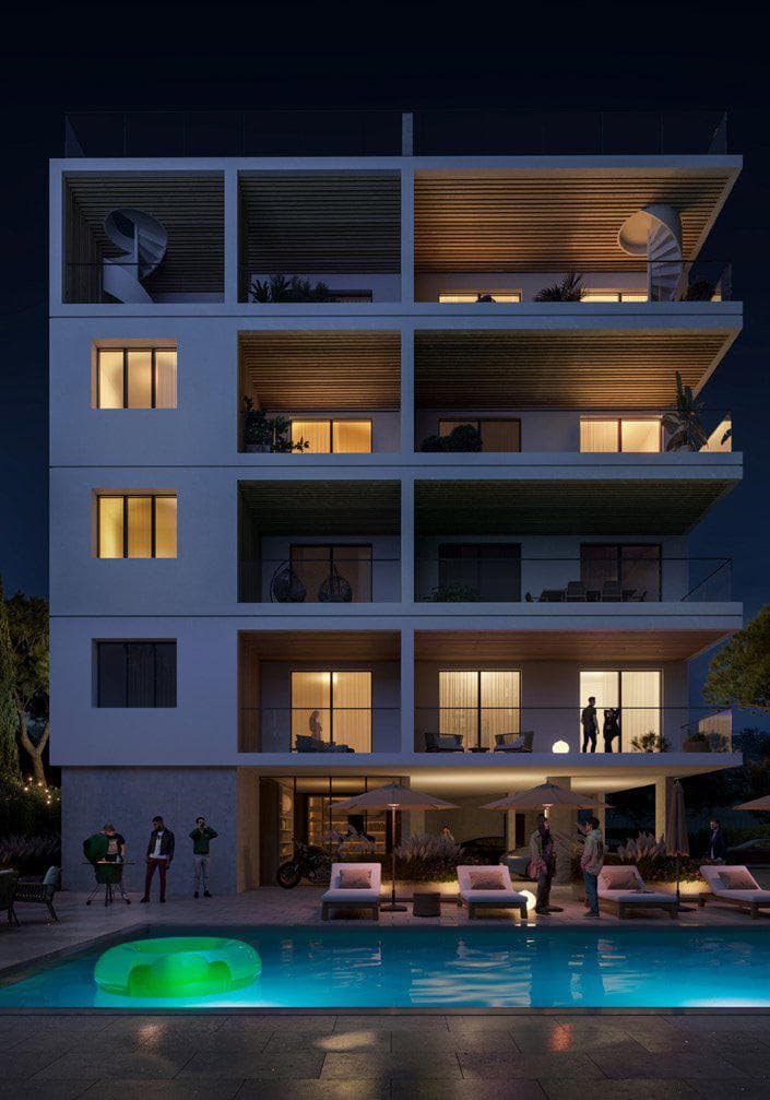 New gated residence with a swimming pool and a spa, 5 minutes from the coast, Limassol, Cyprus — photo 1