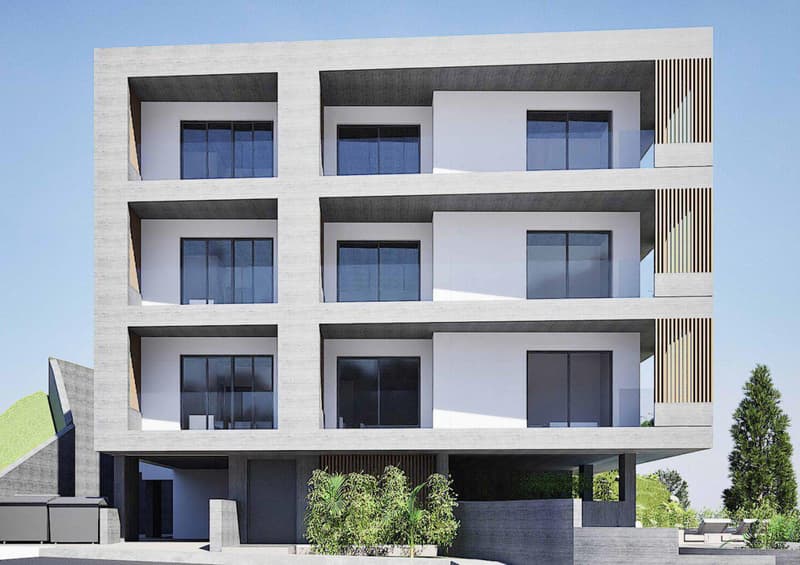 1 new flats in residential complex in Geroskipou — photo 1