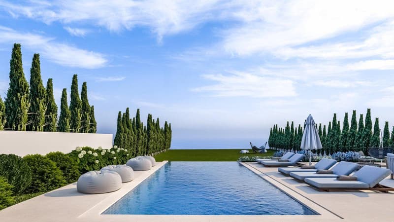 2 new villas in residential complex in Sea Caves — photo 1