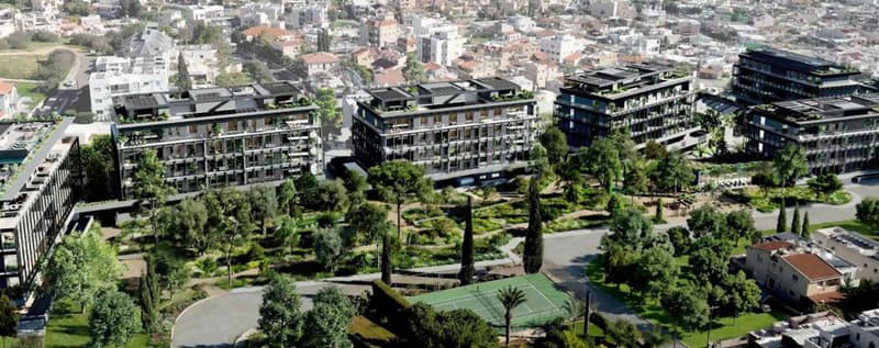 58 new objects in residential complex in Agios Athanasios (Cyprus) — photo 1