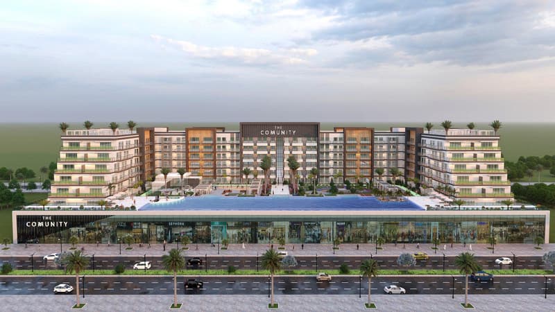 Investment apartments in The Community at 7% per annum in the heart of the Motor City area, Dubai — photo 1