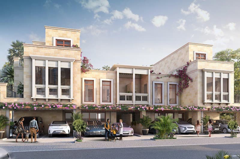 Таунхаусы Malta в окружении лагун и песчаных пляжей, DAMAC Lagoons, Дубай, ОАЭ — фото 1