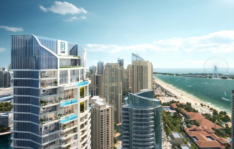 4 new flats in residential complex LIV LUX in Dubai Marina — photo 1