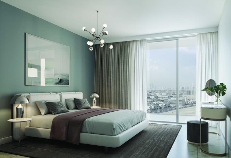 Residential complex Farishta with swimming pool and gym, with views of the city, Al Furjan, Dubai, UAE — photo 1