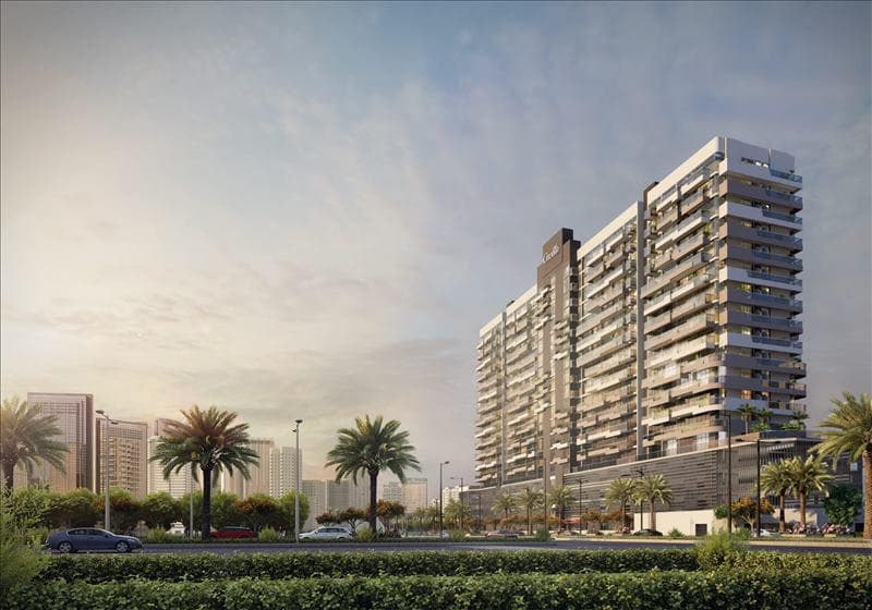 Azizi Grand — new residence by Azizi with swimming pools and gardens close to the golf club in Dubai Sports City — photo 1