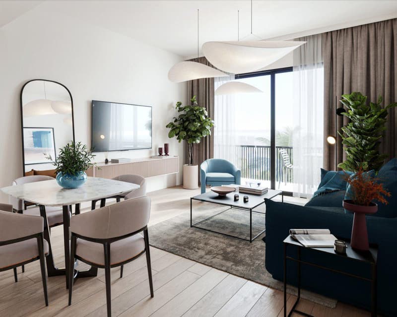 The Mayfair Residence — new large residence by Nshama with green areas and entertainment areas in Town Square Dubai — photo 1