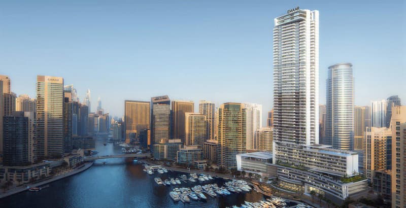 518 new flats in residential complex Vida Dubai Marina in Dubai Marina — photo 1