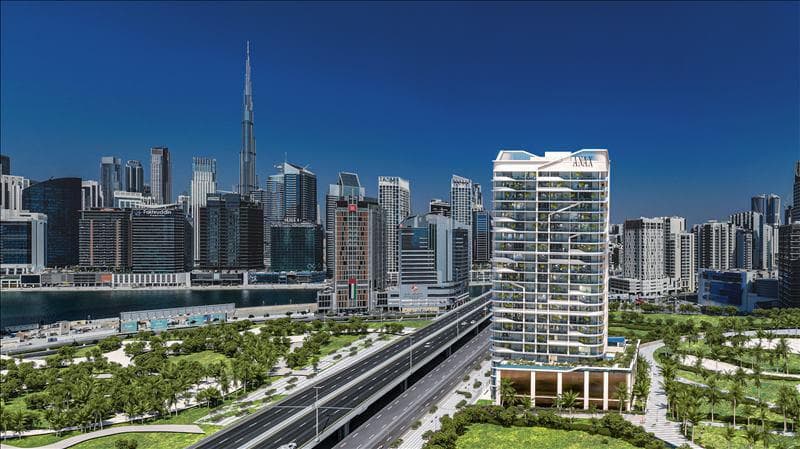 Высотная резиденция Vento Tower с бассейном и коворкингом в центре Дубая, Business Bay, ОАЭ — фото 1