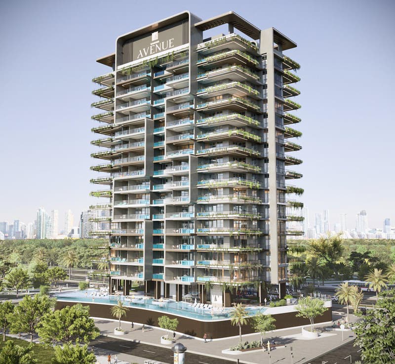 New complex of apartments with private swimming pool Samana Avenue, Dubailand, Dubai, UAE — photo 1