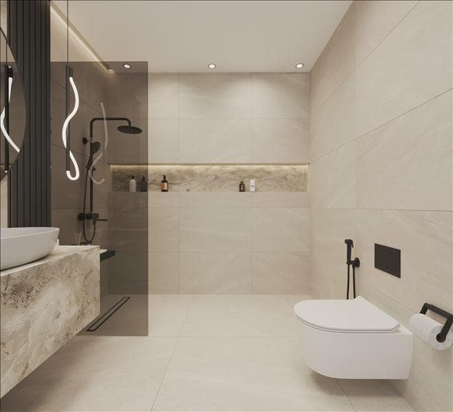 New Ocean Pearl Residence with swimming pools close to the canal and Dubai Creek, Dubai Islands, Dubai, UAE — photo 1