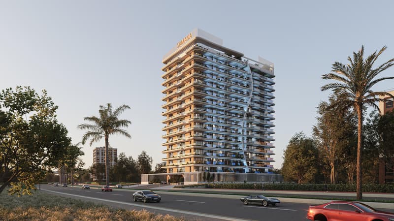 Apartments in the new high-rise residence Bayz 102 with pools, parks and a tennis court next to Burj Khalifa, the Business Bay area, Dubai — photo 1