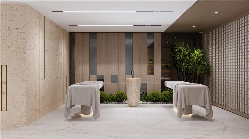 Новый комплекс апартаментов с собственными бассейнами Samana Resorts рядом с Downtown Dubai и Dubai Marina, IMPZ (Production City), Дубай — фото 1