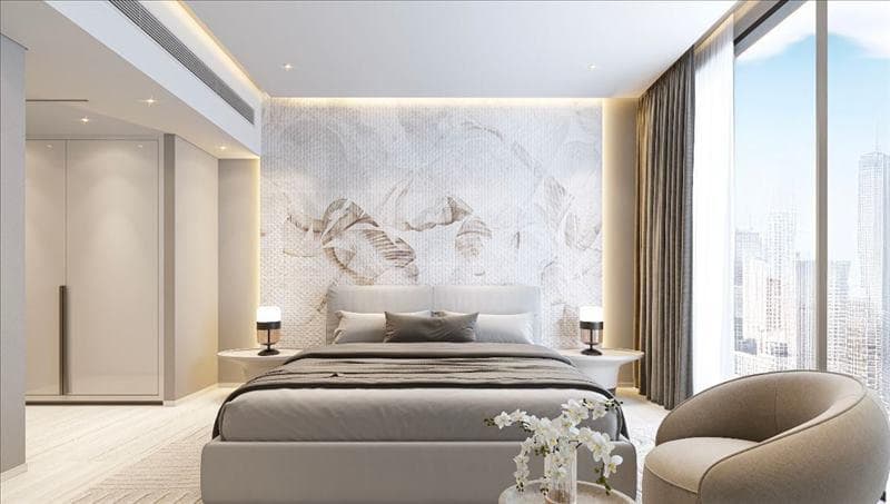 Новый комплекс меблированных апартаментов Guzel Tower с бассейном и спа, JVT, Дубай, ОАЭ — фото 1