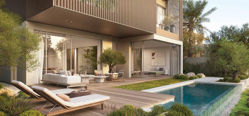 Новый комплекс Acres Estates Villas с лагунами, зонами отдыха и клубными домами, Dubailand, Дубай, ОАЭ — фото 1