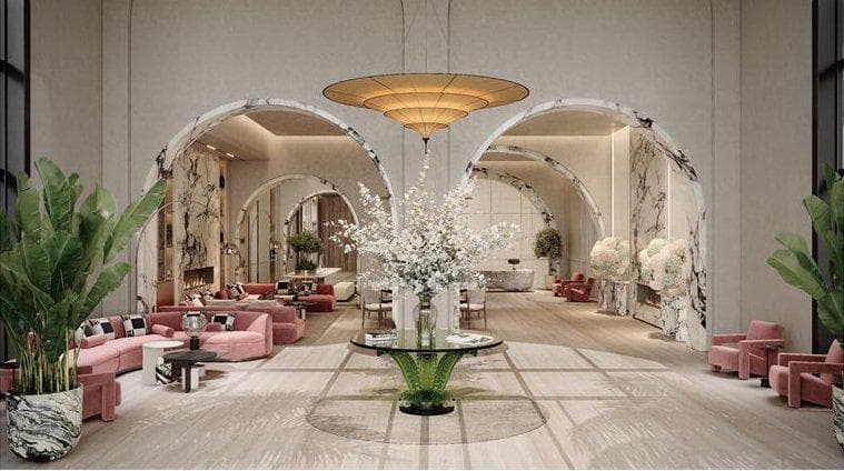 Новая резиденция Villa del Divos с инфинити-бассейнами, панорамными видами и пляжным клубом, Dubai Islands, Дубай, ОАЭ — фото 1