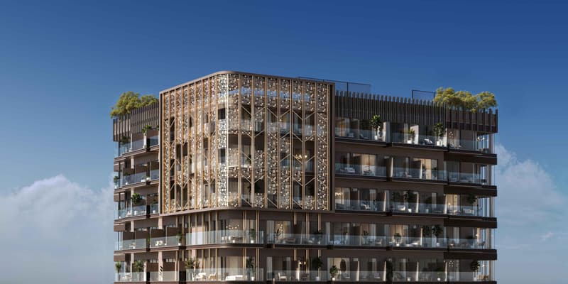 Новый комплекс Lume Residence с бассейном, зонами для отдыха и мероприятий, JVC, Дубай, ОАЭ — фото 1