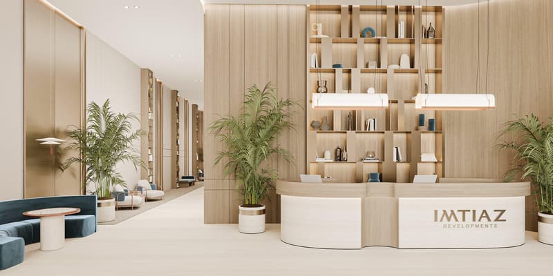Новый комплекс меблированных апартаментов Cove Grand с бассейнами, зонами отдыха и мини-гольфом, Dubai Land Residence Complex, ОАЭ — фото 1