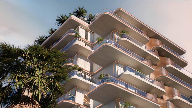 Меблированные апартаменты в жилом комплексе Sunset Bay Four, Dubai Islands, ОАЭ — фото 1