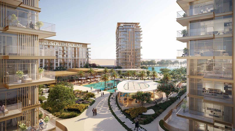 New South Square Residence with swimming pools, a wellness center and a co-working space, Dubai South, Dubai, UAE — photo 1