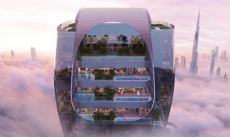 Новые апартаменты в небоскрёбе Al Habtoor Tower рядом с Дубайским Каналом, Business Bay, Дубай, ОАЭ — фото 1