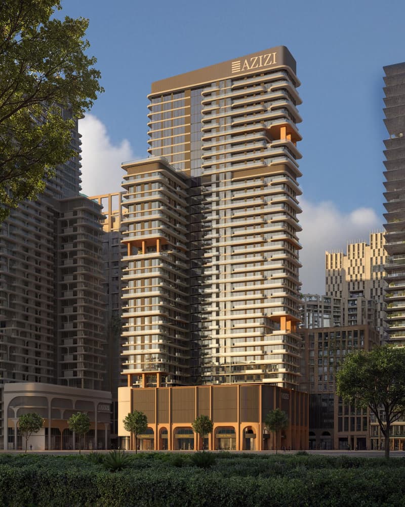 10 новых квартир в ЖК Azizi Milan 28 в City of Arabia — фото 1