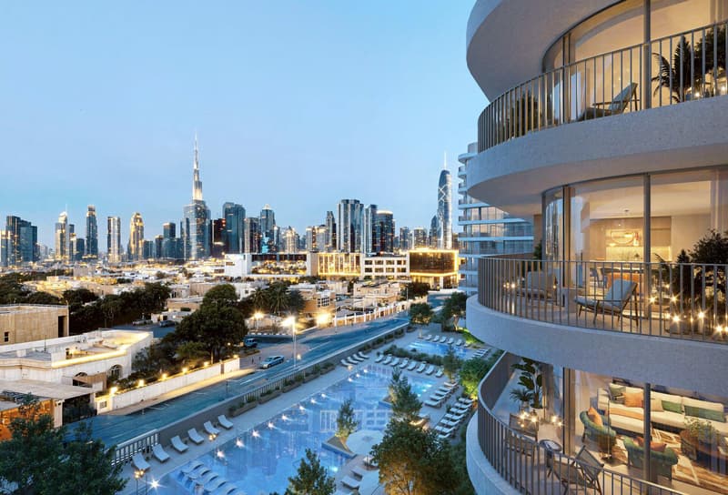 92 новые квартиры в ЖК Eden House The Park в Al Satwa — фото 1
