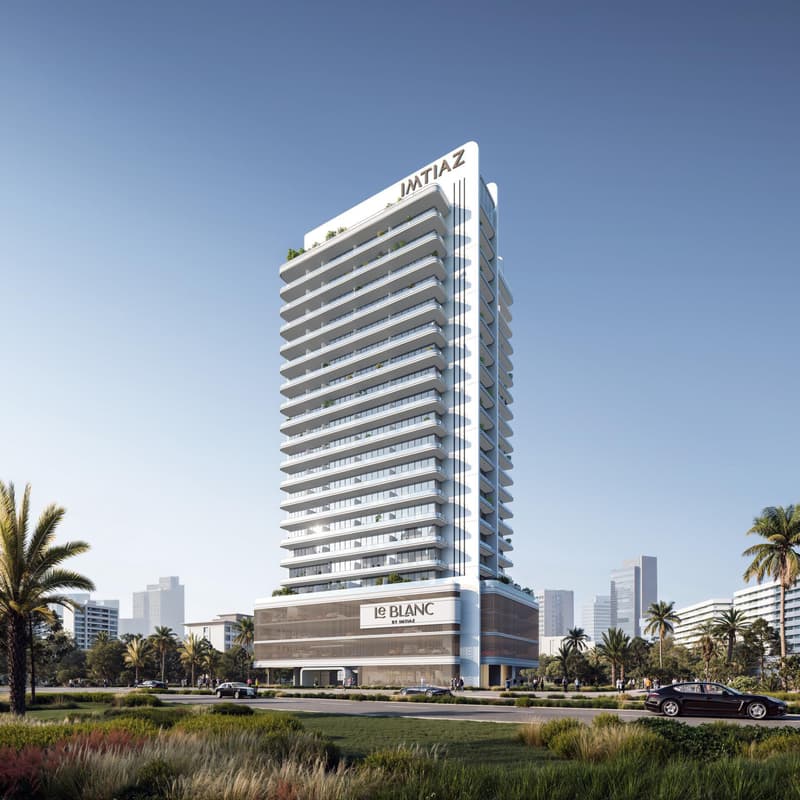 150 новых квартир в ЖК Le Blanc в Wadi Al Safa 5 — фото 1