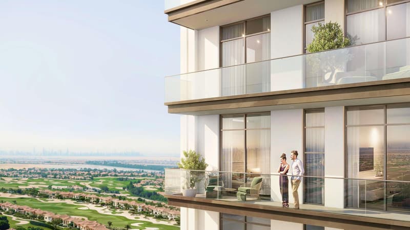 61 new flats in residential complex AUREL1A Residence in Dubai Sports City — photo 1