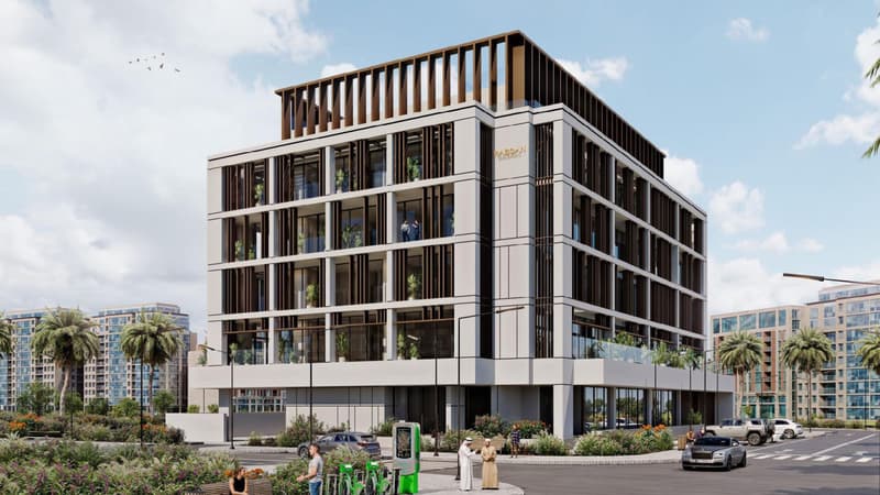 18 new flats in residential complex Rabdan Square in Nad Al Sheba 1 — photo 1