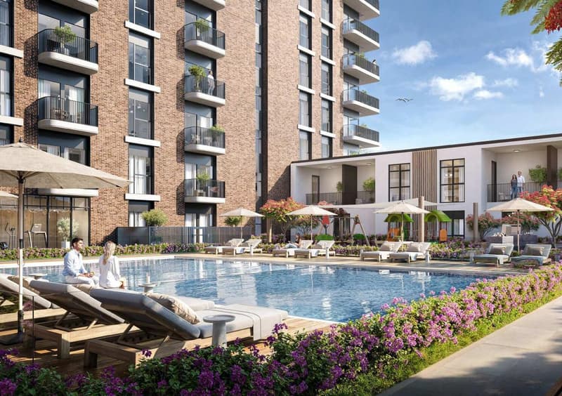 4 new flats in residential complex Berkshire Residences in Dubai — photo 1