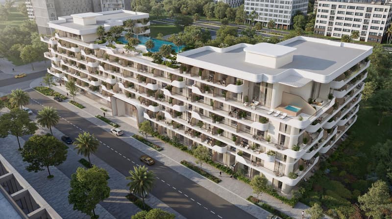 3 new flats in residential complex Oxford Cove in Jumeirah Village Circle (JVC) — photo 1