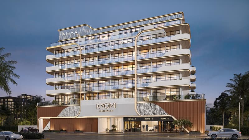 33 new flats in residential complex Kyomi Residences in Warsan Fourth — photo 1