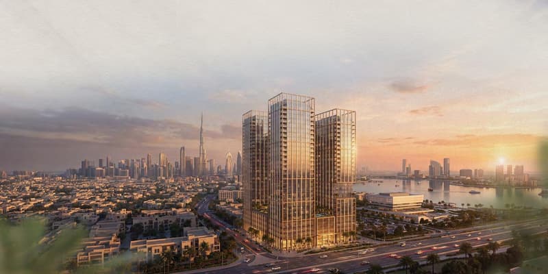 38 new flats in residential complex Binghatti Spectre in Jaddaf Waterfront — photo 1