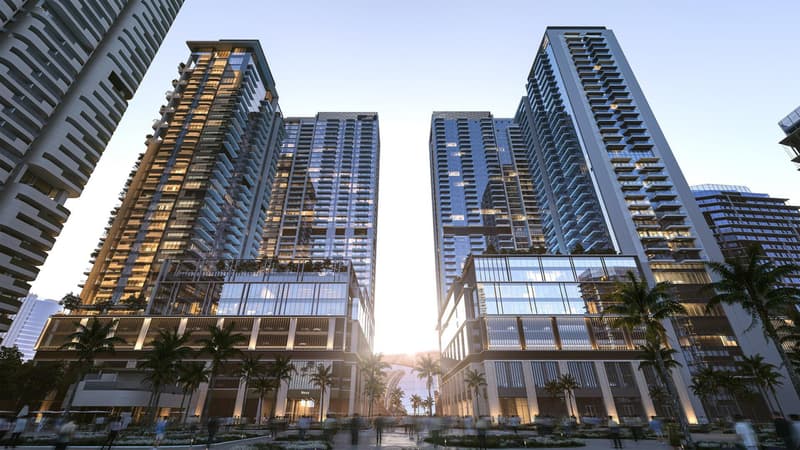 4 new flats in residential complex Avenue Park Towers II in Dubai — photo 1