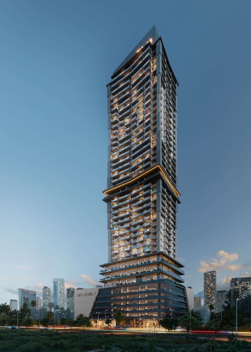 146 новых квартир в ЖК Sky Level 1 в Jumeirah Village Circle — фото 1