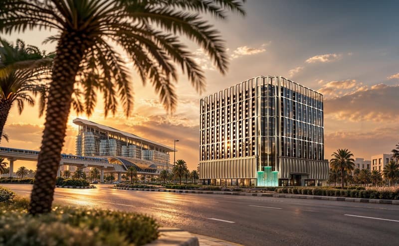92 new flats in residential complex Binghatti Starfall in Al Jadaf — photo 1