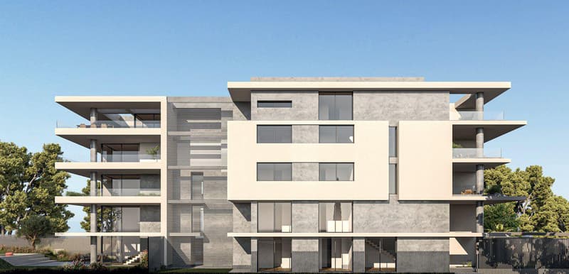 New project with a parking near the sea, Voula, Greece — photo 1