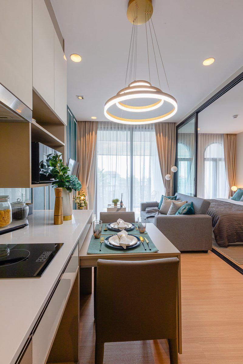 One-bedroom apartments in a new guarded residence, near Karon beach, Phuket, Thailand — photo 1