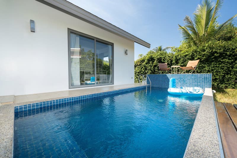 New residential complex of villas with swimming pools and parkings in Thalang, Phuket, Thailand — photo 1