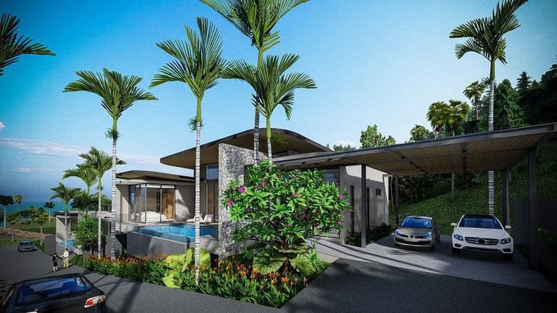 New villas with coworking and recreation area, just 5 minutes from Maenam Beach, Samui, Surat Thani, Thailand — photo 1
