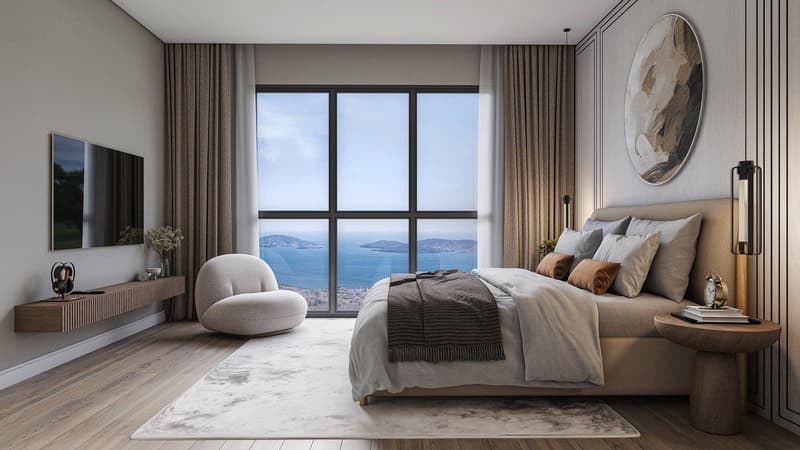 Sea view apartments in a new residential complex, Maltepe district, Istanbul, Turkey — photo 1