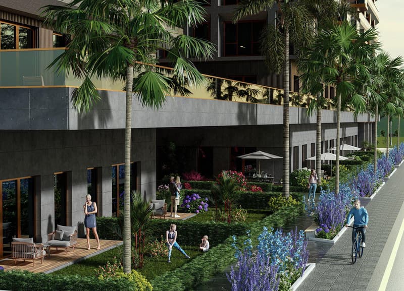 Residence with a swimming pool, a garden and a fitness center, Istanbul, Turkey — photo 1