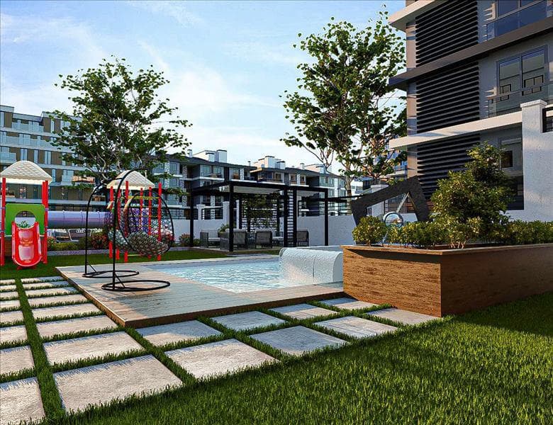 New guarded residence with a garden and picturesque views, Istanbul, Turkey — photo 1