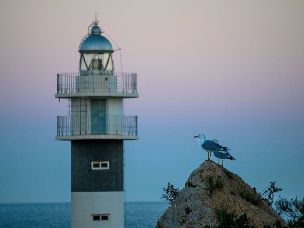 Faro de Aguilas lighthouse