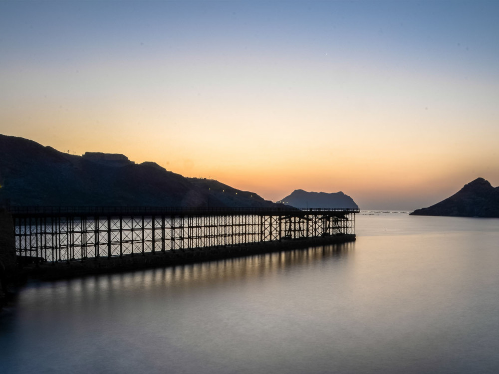 Hornillo Pier (Hornillo Bay) in Aguilas